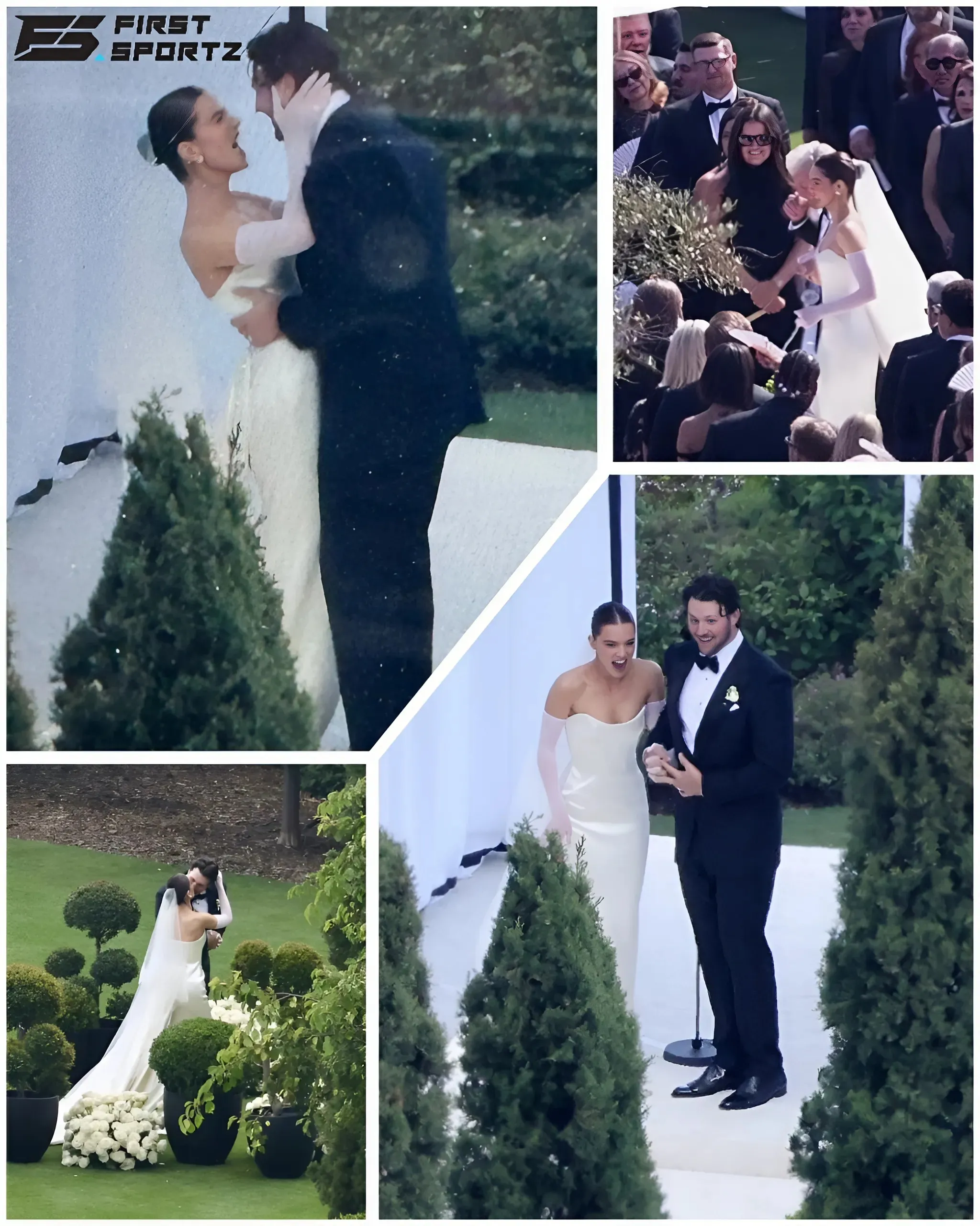 Bills Had No Words for Josh Allen, Hailee’s First Official Wedding Photo