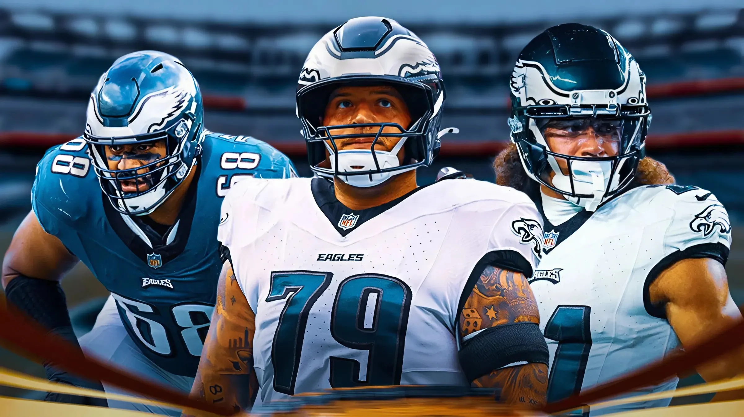 3 Eagles veterans whose roles will be pushed by rookies in 2025