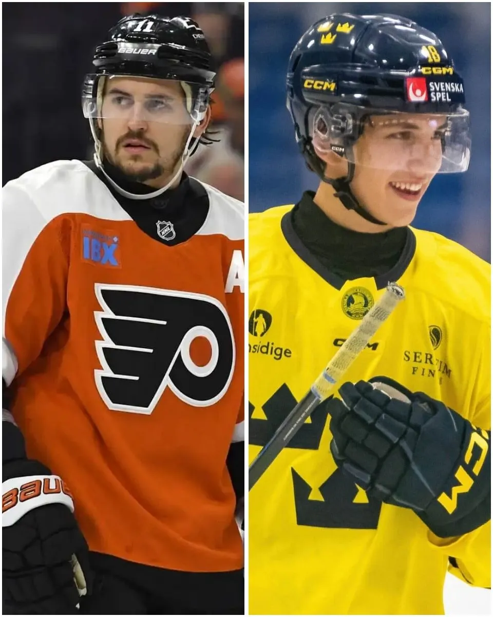 2025 NHL Draft prospect Victor Eklund compares himself to current Flyers winger