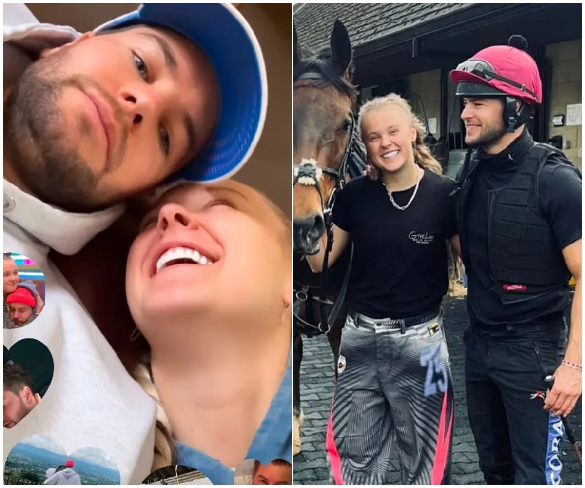 Chris Hughes melts hearts with swoon-worthy four-word tribute to JoJo Siwa as the loved-up couple celebrate a special day together… just days after cosy countryside getaway and whirlwind romance confirmation - suong