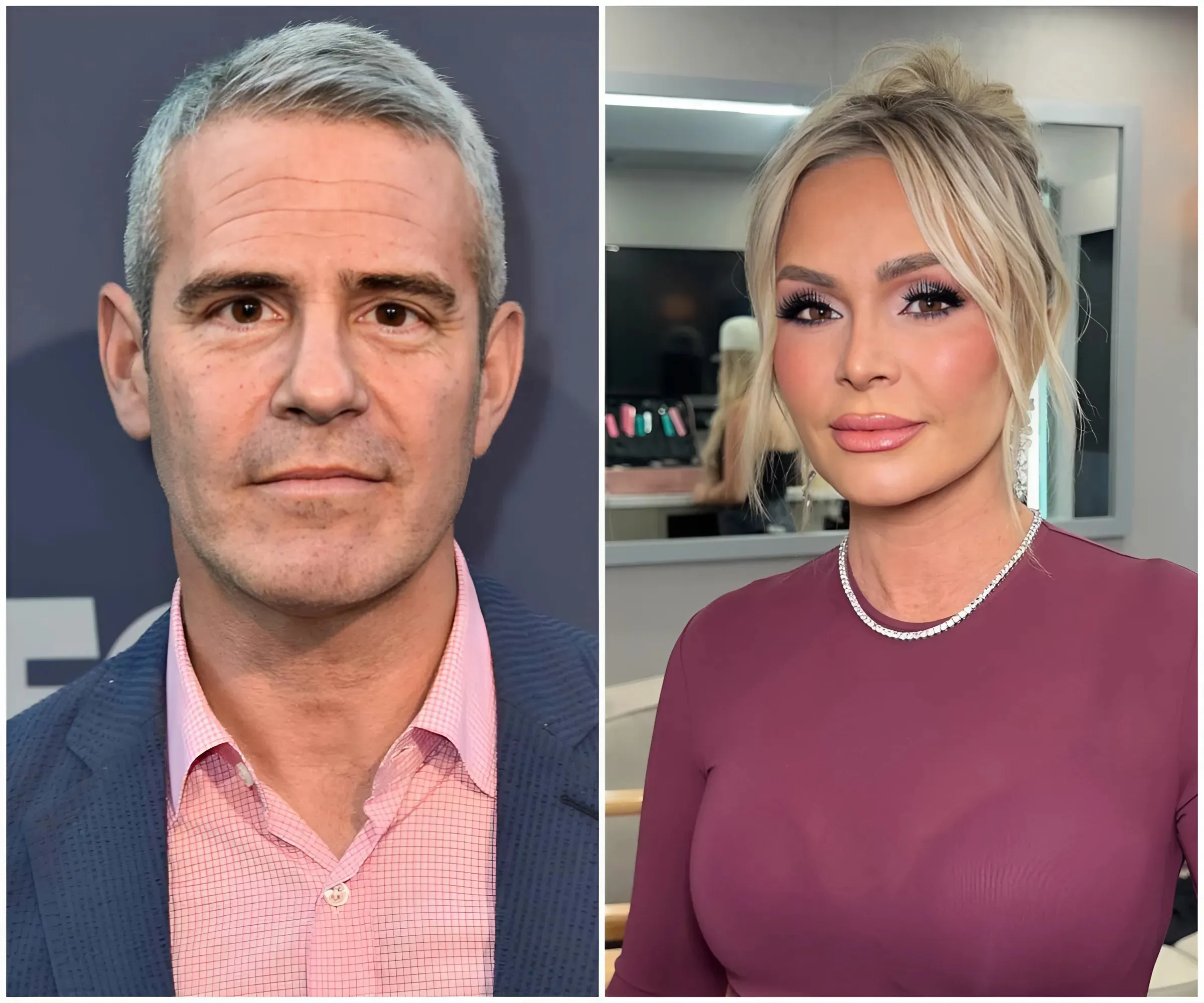 Andy Cohen admits “messages between Tamra and I were really tense” after cheating scandal leaked from Hotel 888