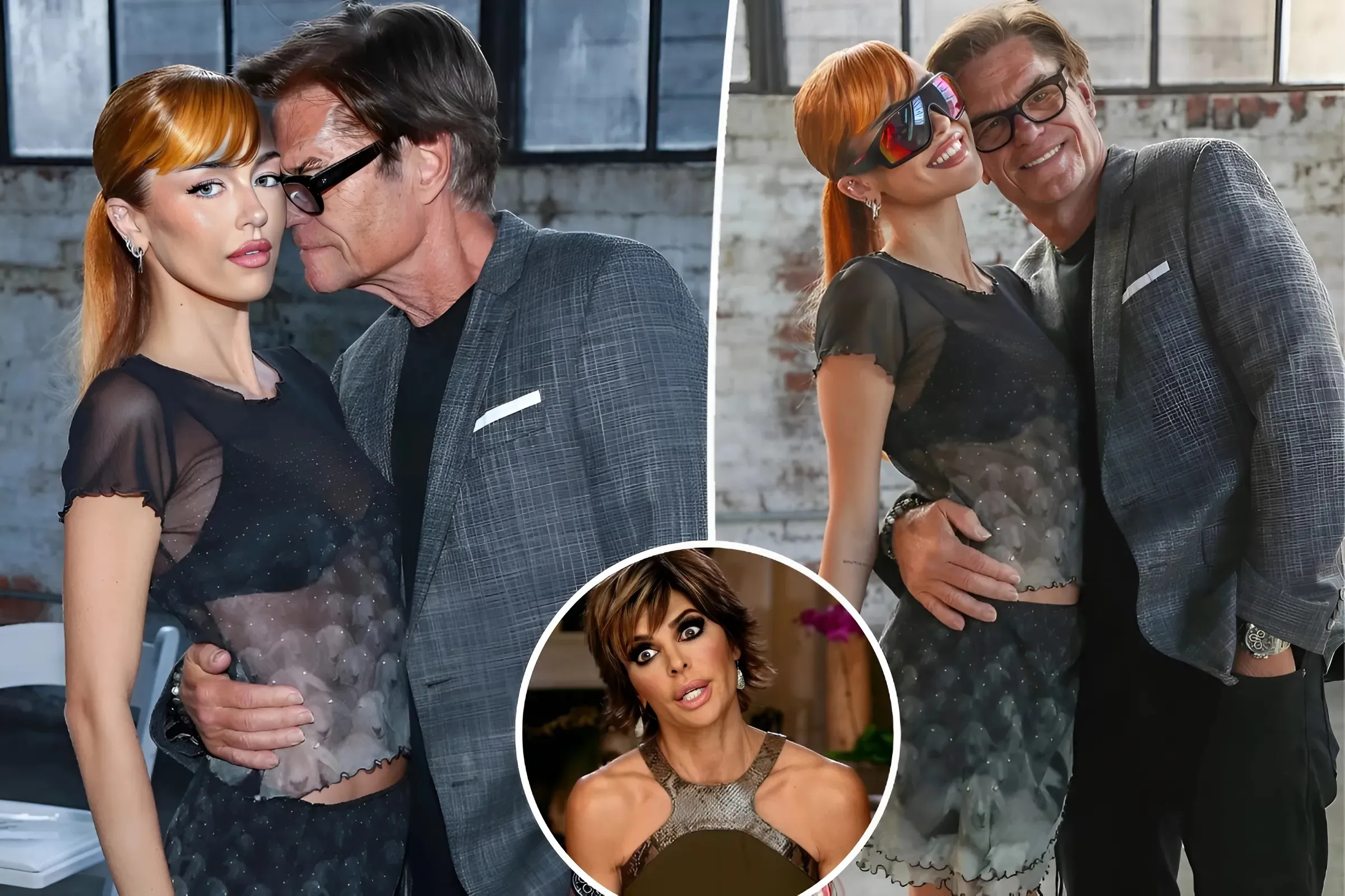 Lisa Rinna reacts after 'chilling' photo of Harry Hamlin and daughter Delilah Belle