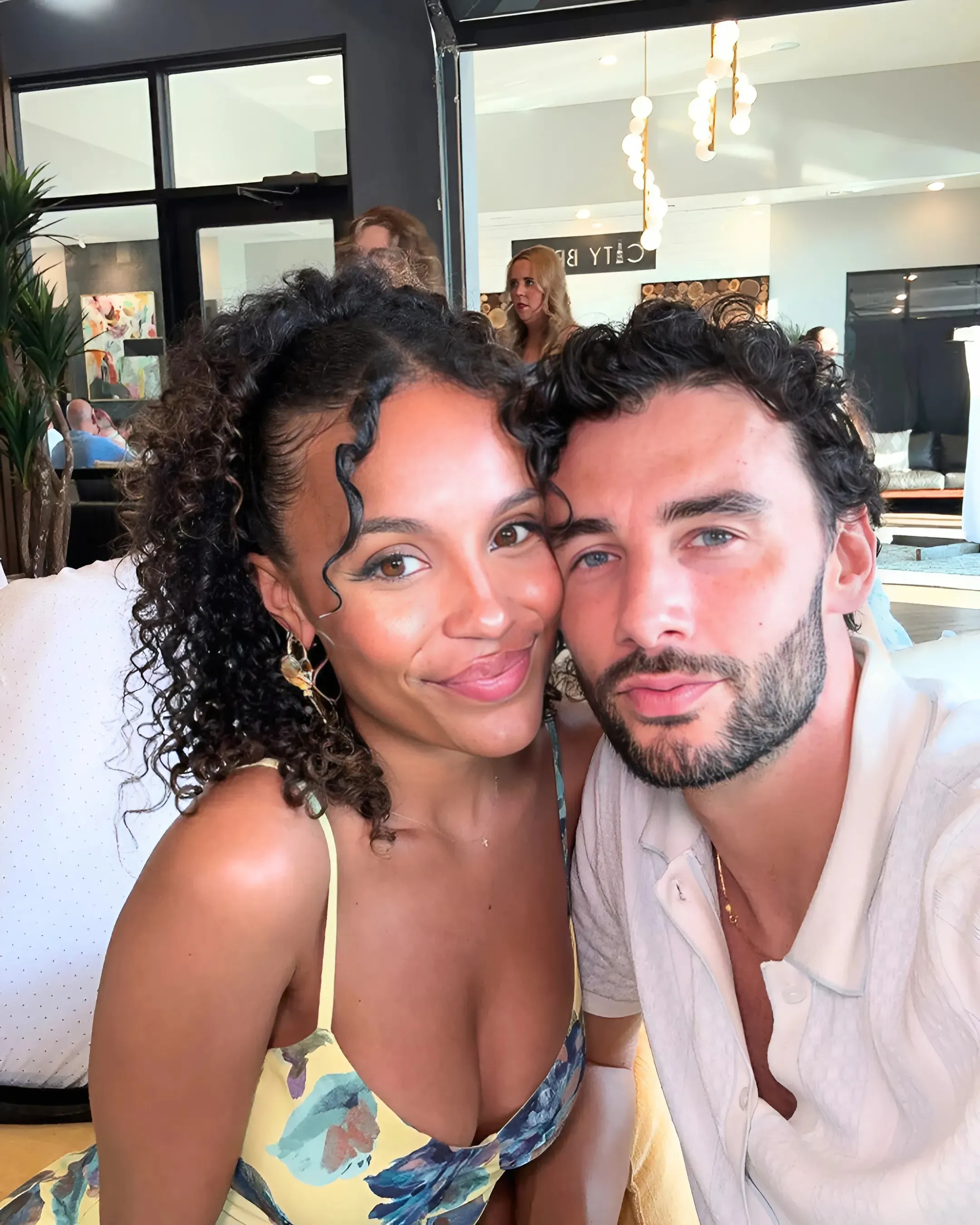 Serene Russell & Brendan Morais Share Steamy Moments at Her Brother’s Wedding
