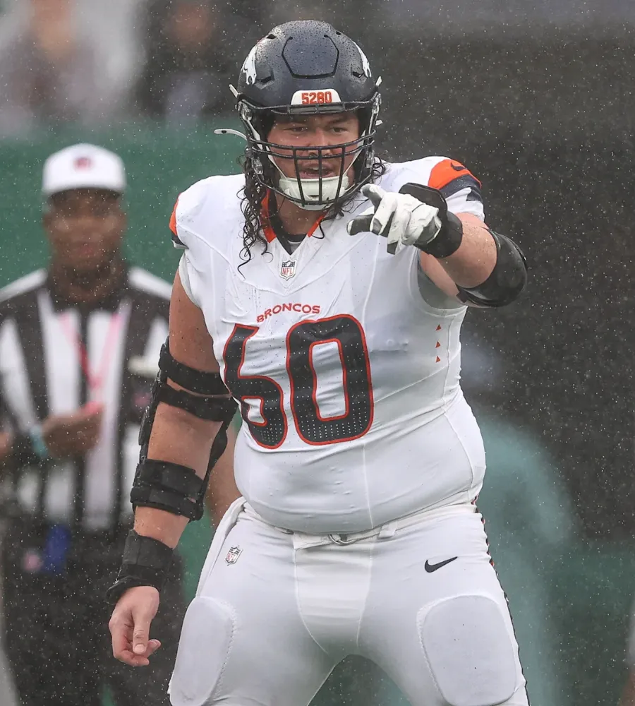 Broncos’ Luke Wattenberg Named 14th-Best Center in NFL — PFF Rankings Back ‘Fair’ Grade