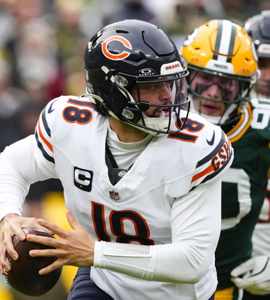 Caleb Williams dubbed quarterback under the most pressure in 2025