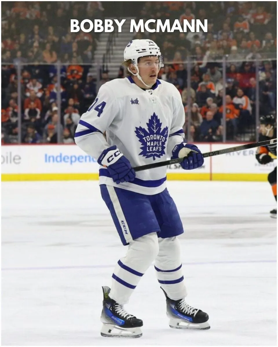 Bobby McMann became an essential part of Leafs but his scoring touch disappeared in home stretch