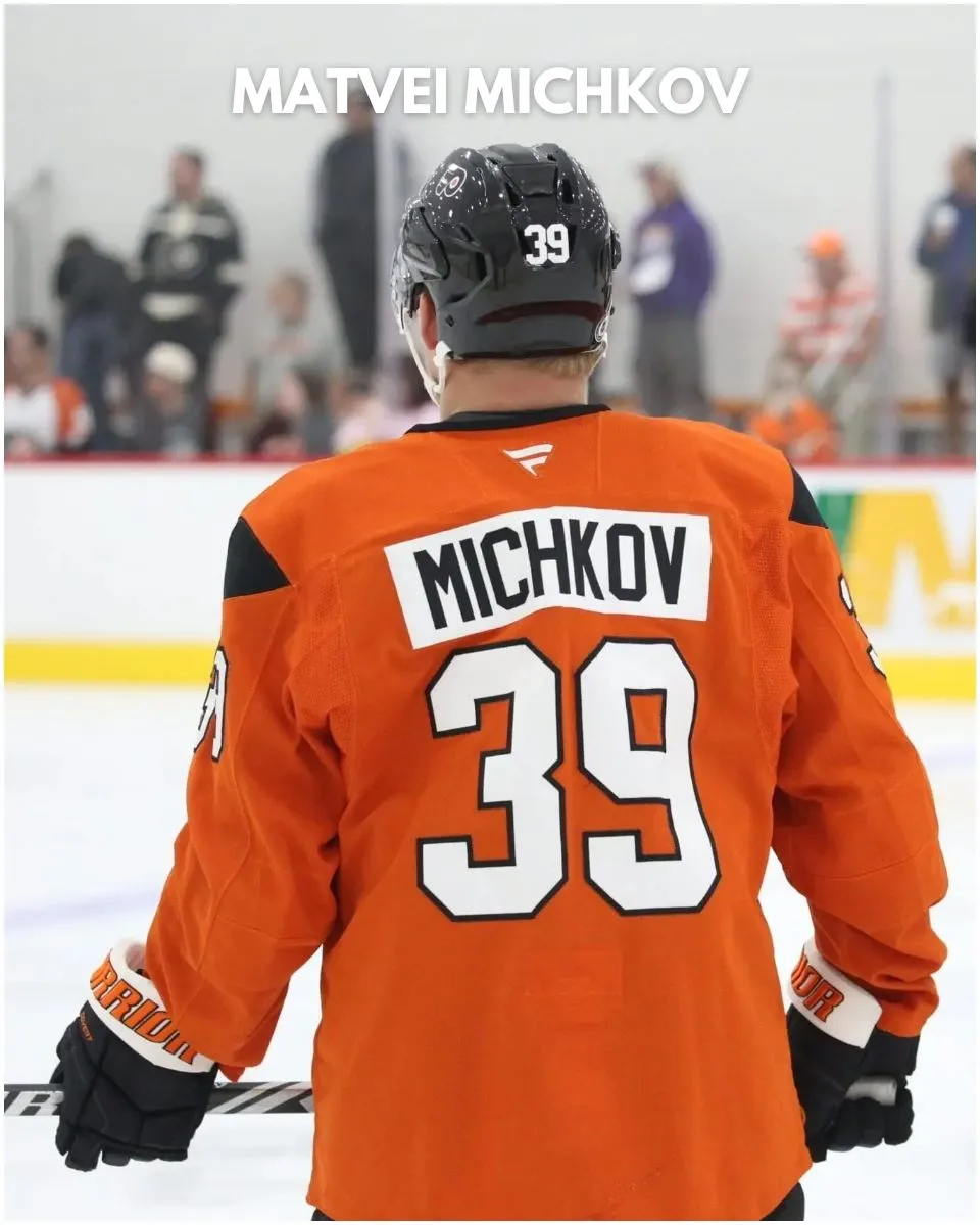 Flyers' Matvei Michkov Set to Participate in Clash of NHL vs. KHL This Summer