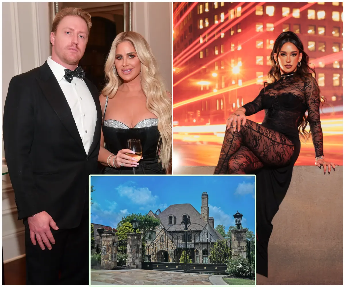 Kim Zolciak and ex Kroy Biermann kicked out of Atlanta mansion by U.S. Marshals after losing $3M home to foreclosure in dramatic showdown as new owners file legal eviction and daughter Ariana exposes money betrayal on Bravo - suong