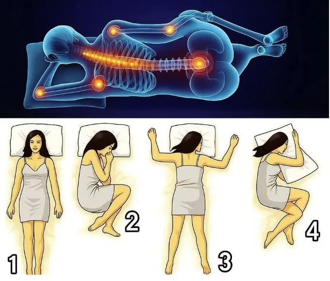 3. Disadvantages of sleeping on your right side: What your sleeping position says about your health