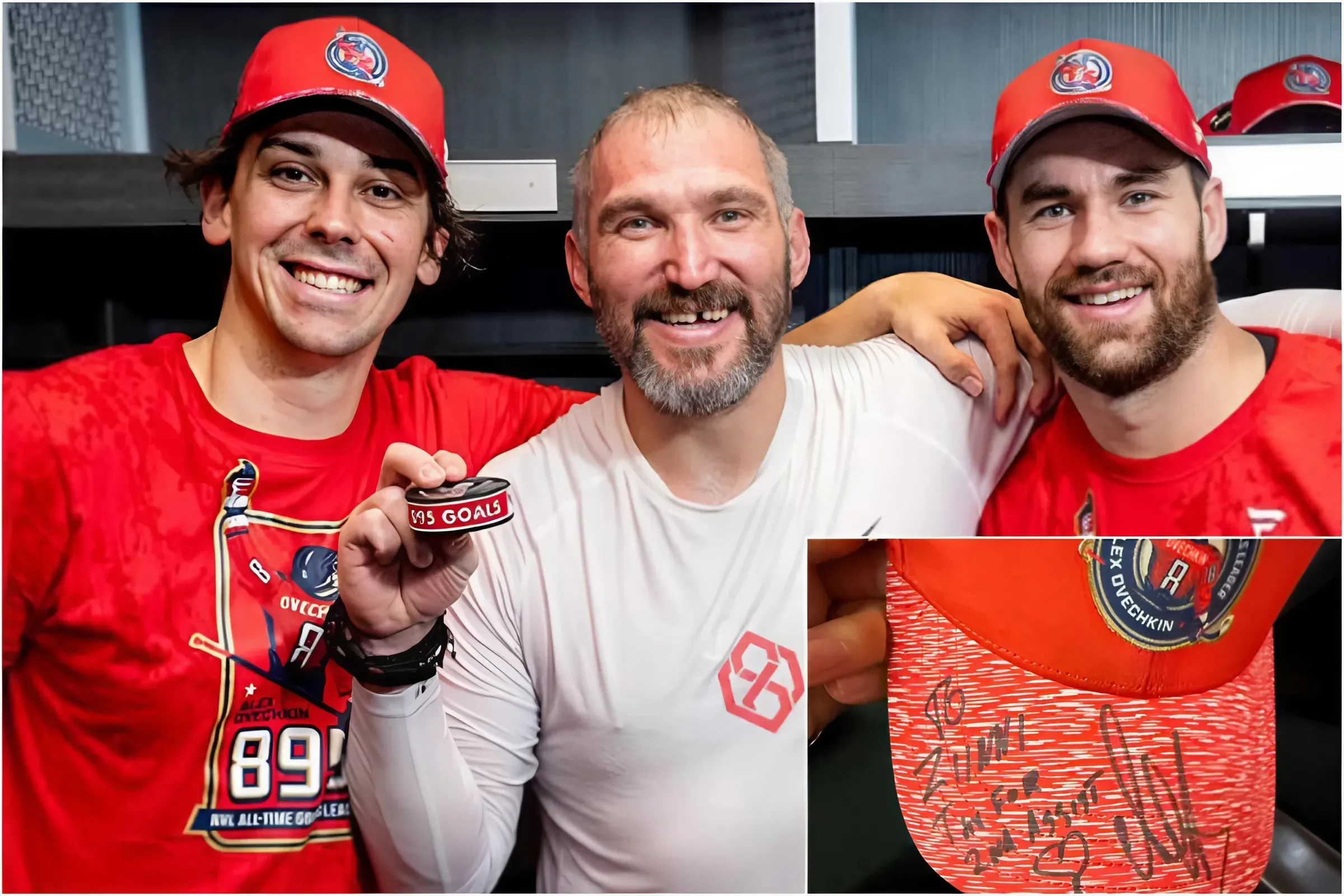 Capitals Players Reveal the Souvenirs They Kept After Alex Ovechkin’s Historic NHL Goals Record trucc