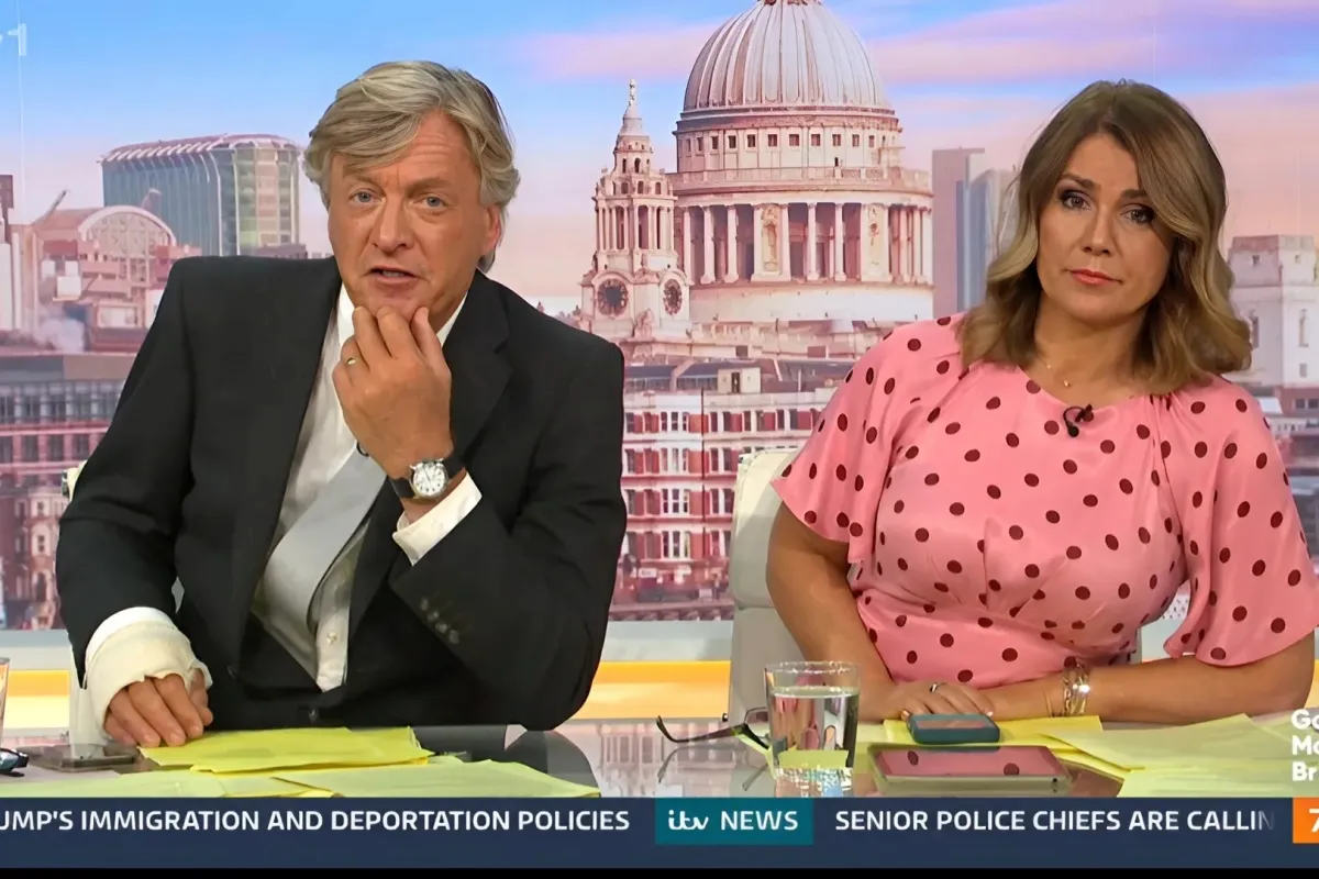 GMB’s Richard Madeley reveals horrifying injury live on air after falling over on holiday in France ngocc
