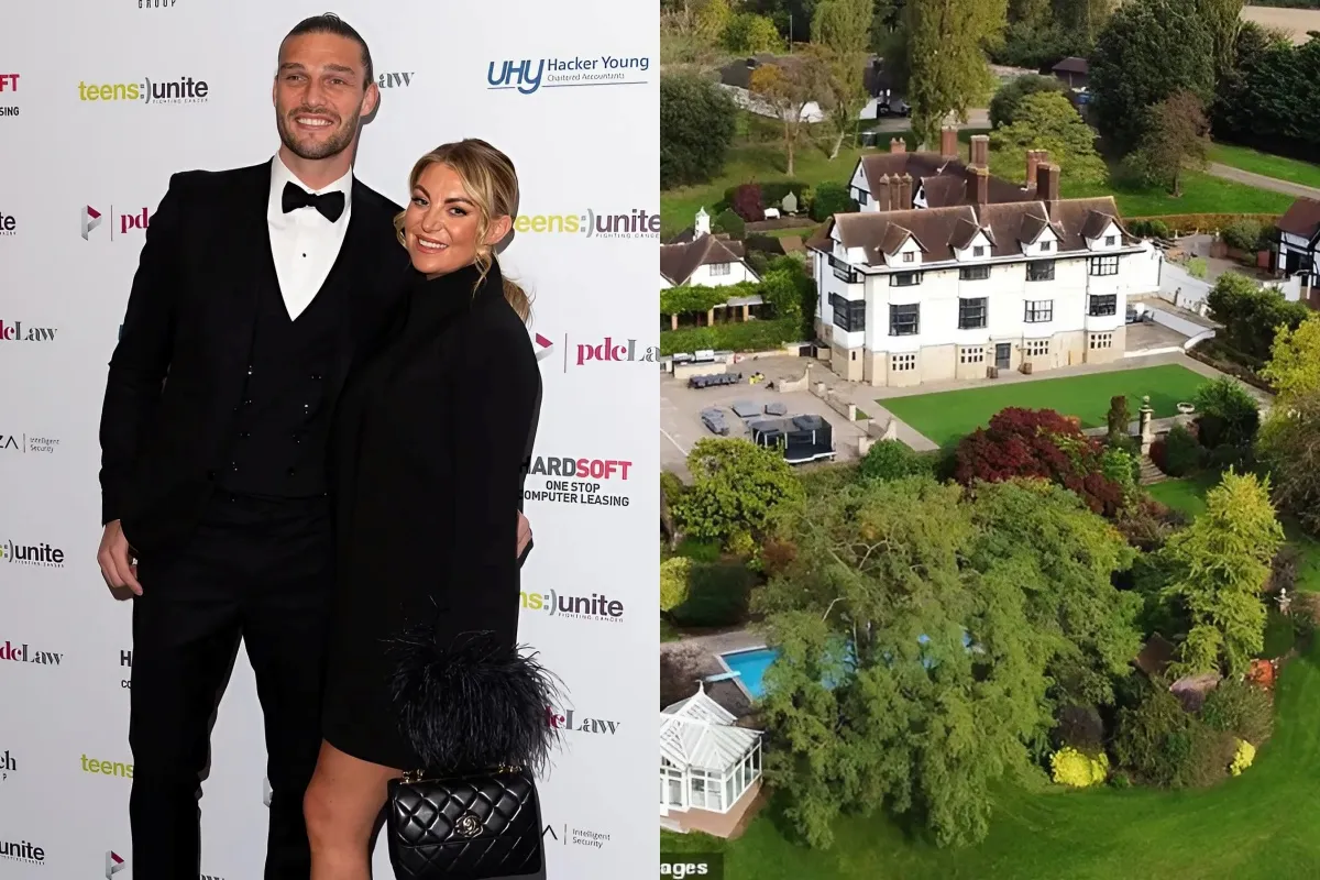 Andy Carroll and Billi Mucklow 'sell their sprawling Essex mansion for huge seven-figure sum' - eight months after filing for divorce liennhi