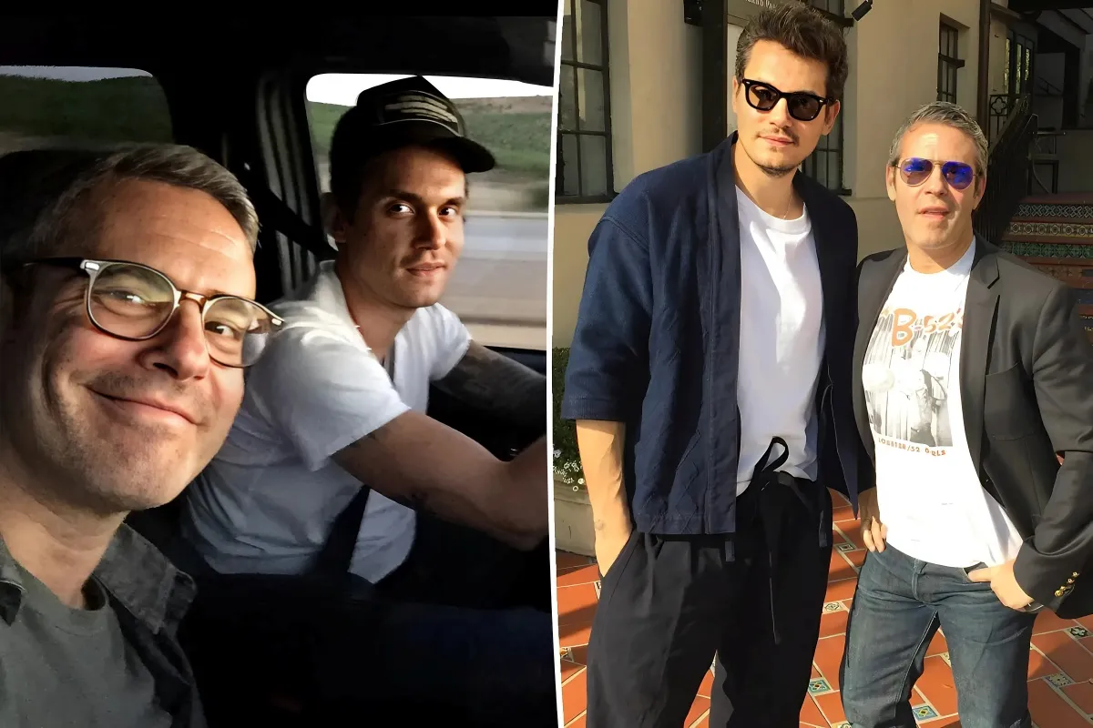John Mayer gay answers Andy Cohen's sensitive dating questions - lulu