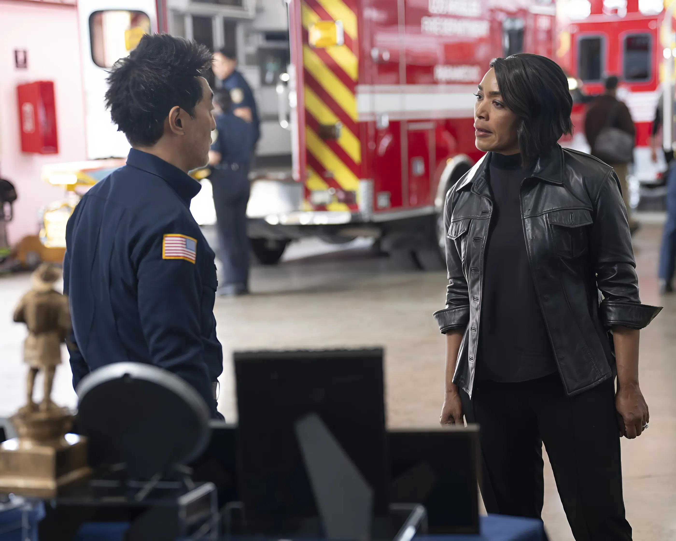 Athena Has a Bad Feeling in New '9-1-1' Season 8 Promo