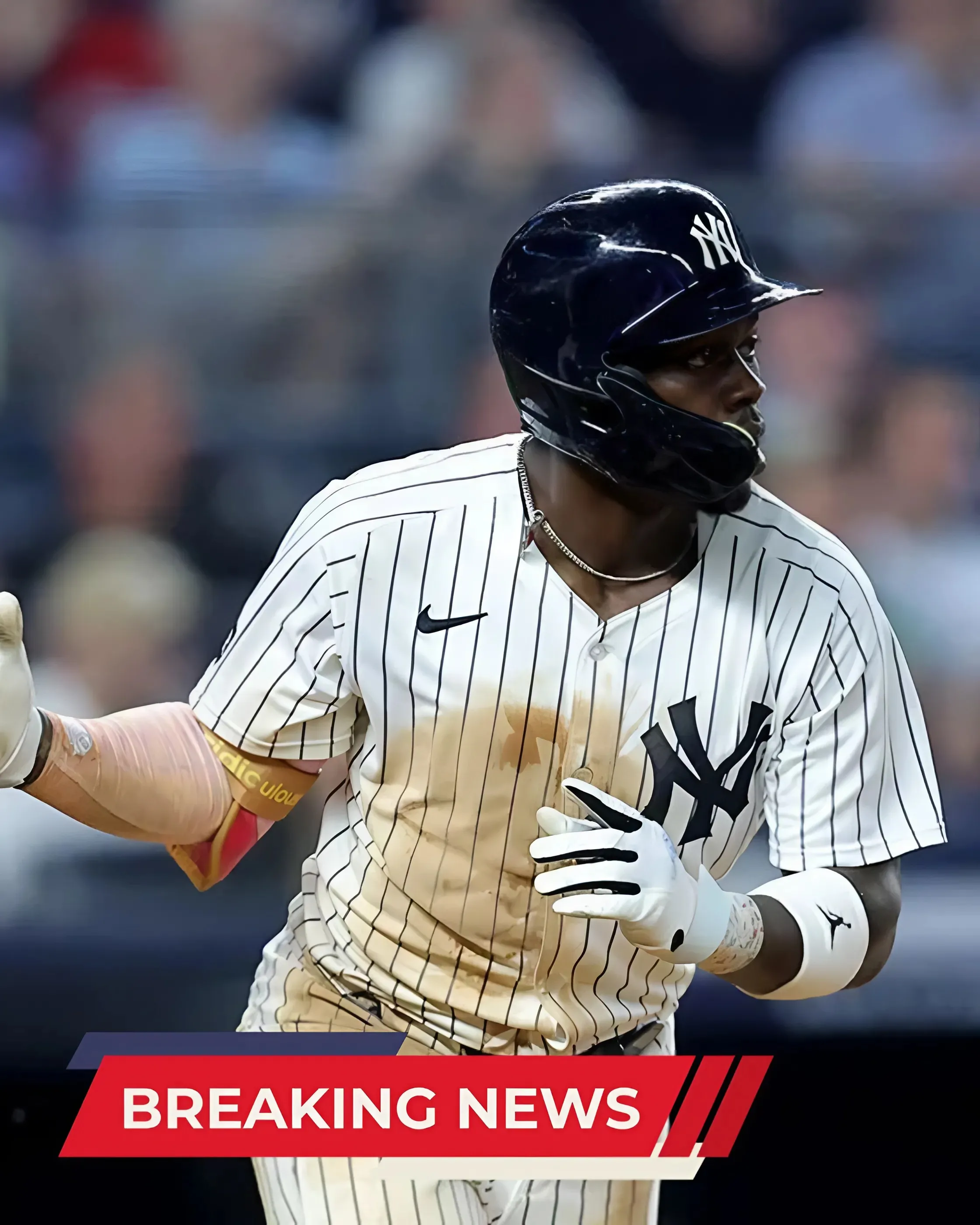 Yankees’ Jazz Chisholm Jr. exits Royals game with possible injury