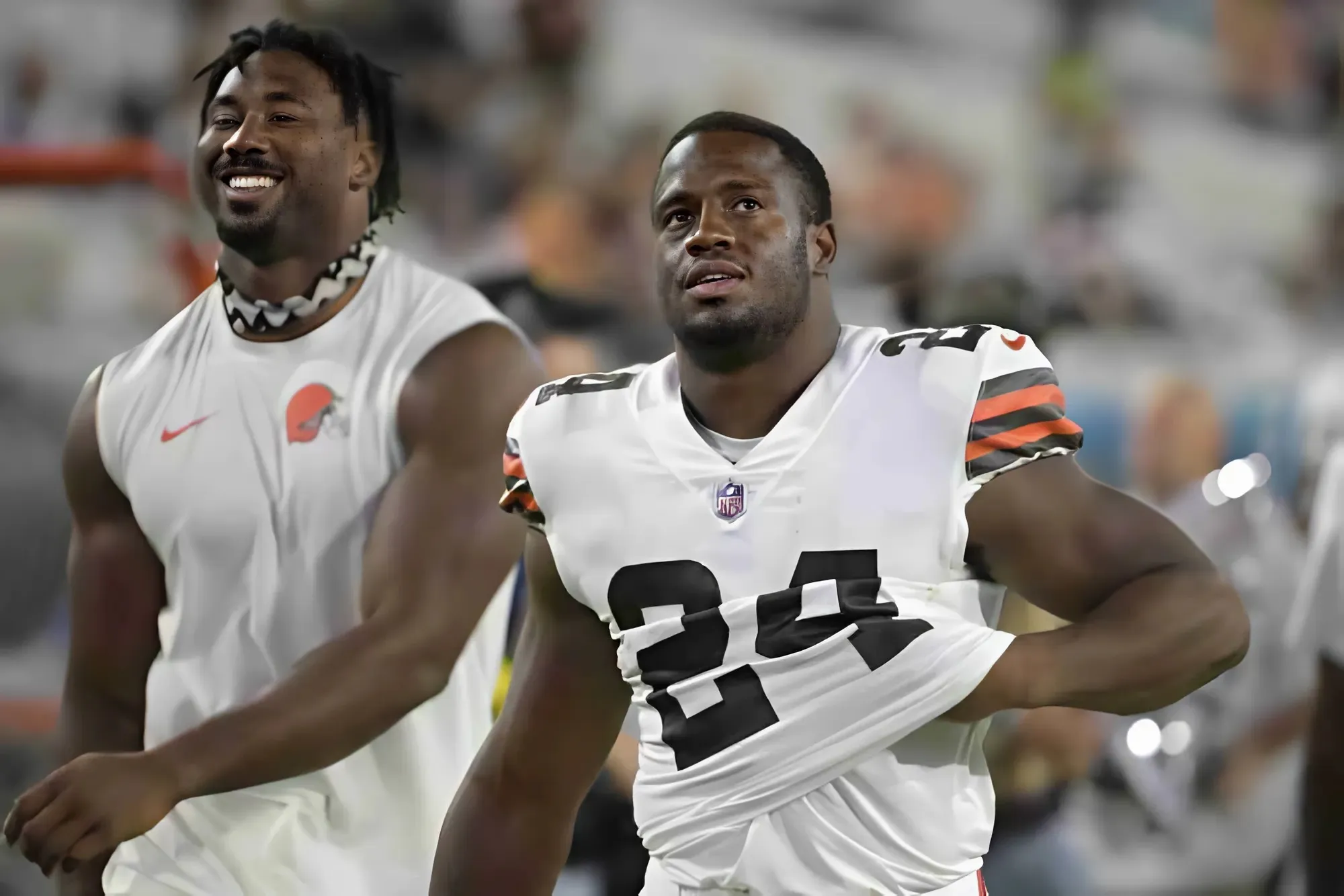 Myles Garrett opens up about ’emotional blow’ of Nick Chubb’s exit