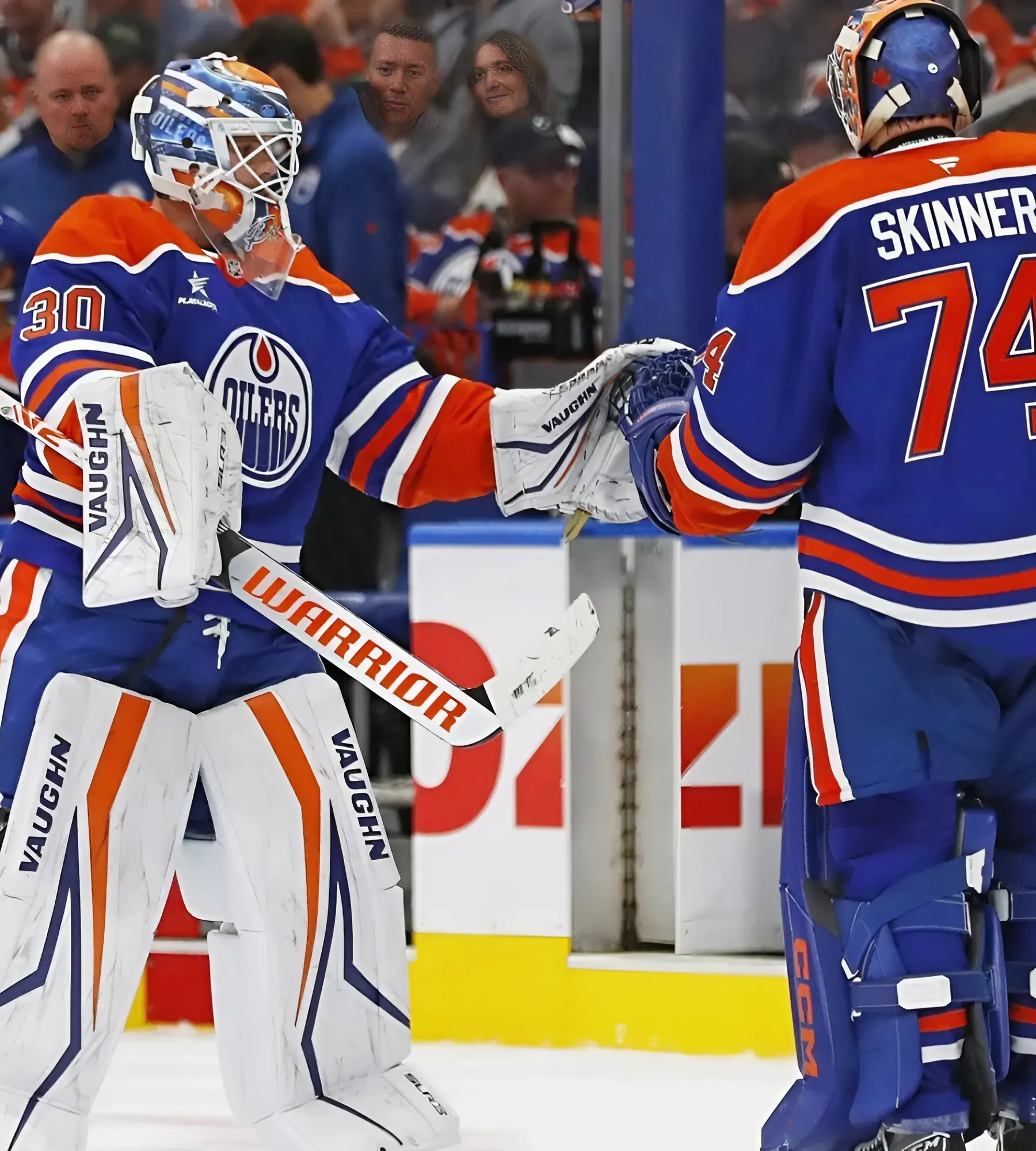 Oilers coach Kris Knoblauch undecided on Game 4 starter in goal