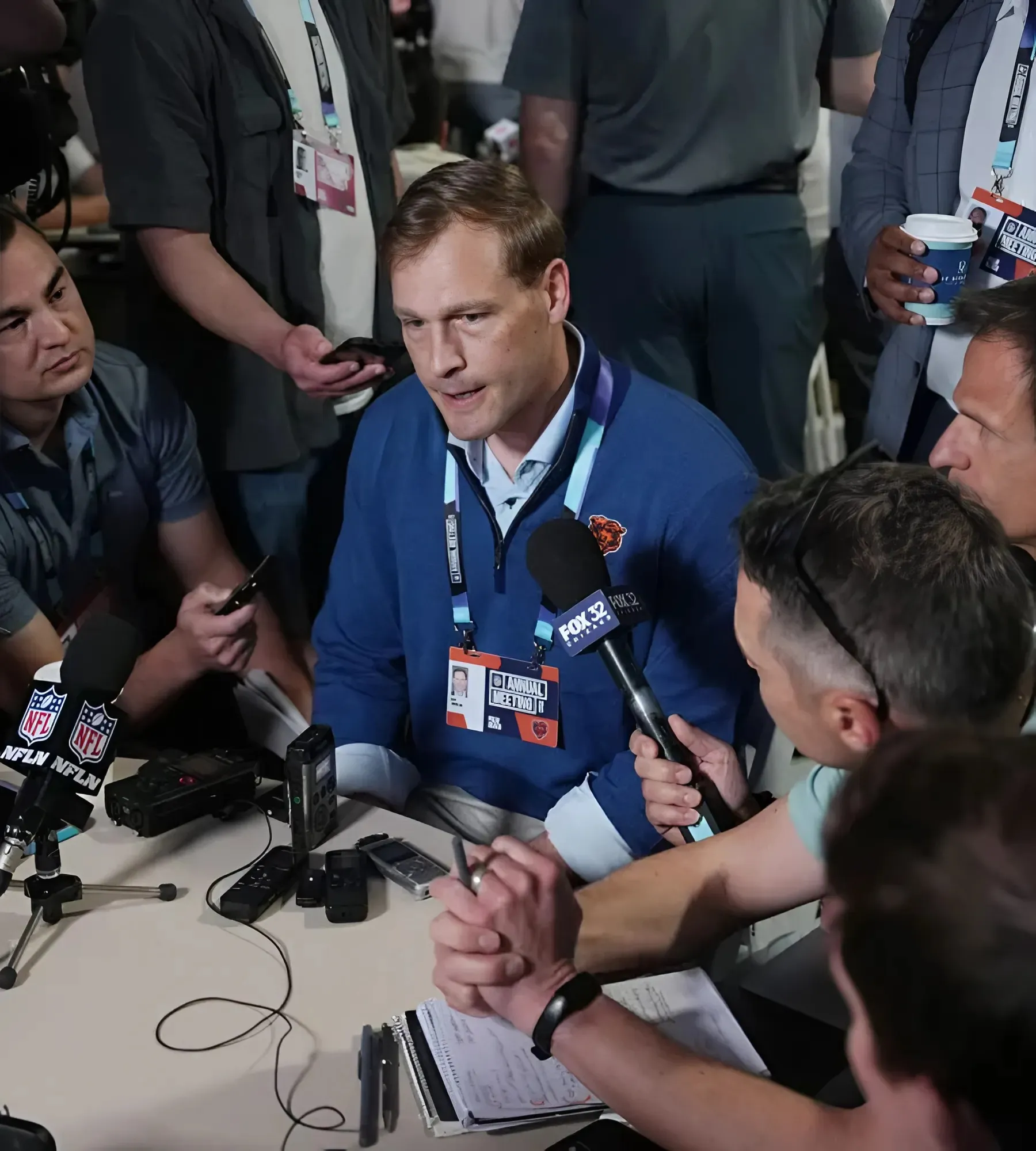 Bears’ Ben Johnson gives training camp injury update for star rookie