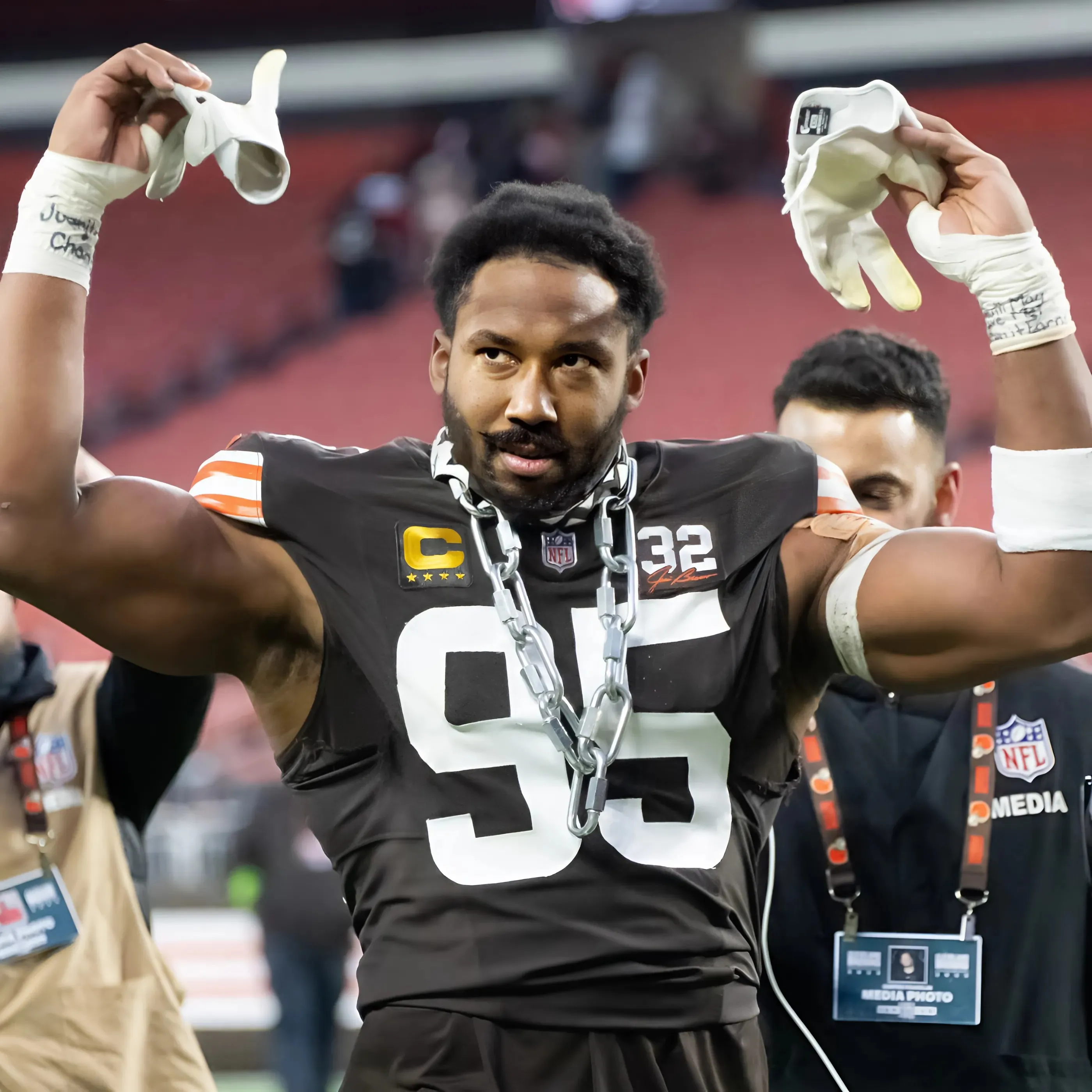 Myles Garrett Calls Out Browns for Nick Chubb Decision