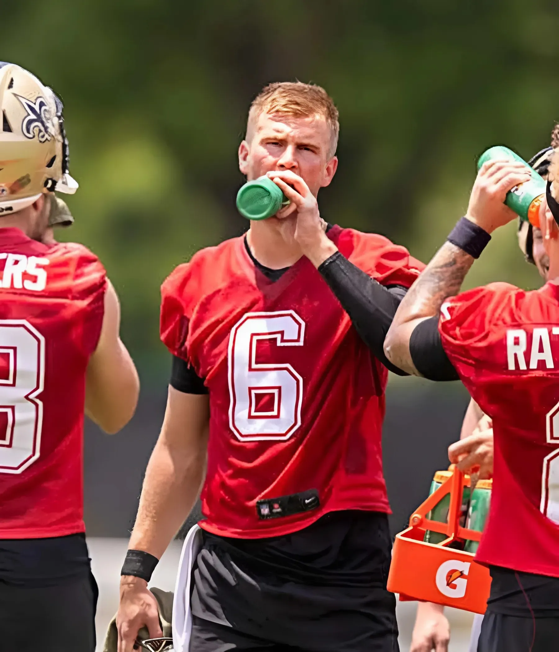 Potential Tyler Shough Replacement Spotted At Saints Minicamp