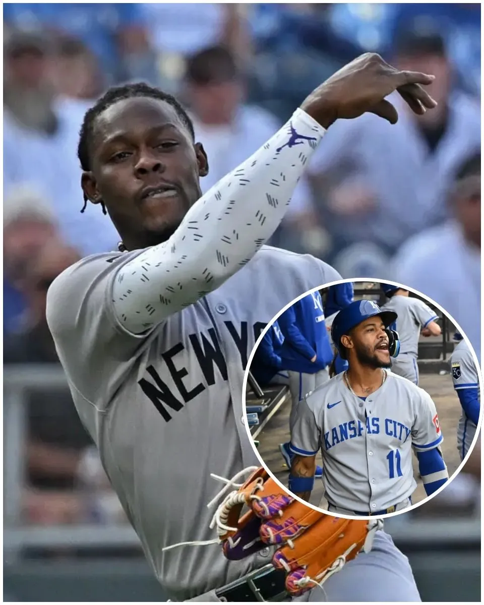 Jazz Chisholm Jr. fumes over tag by Royals rival after leaving game with injury worry: ‘Always been him’