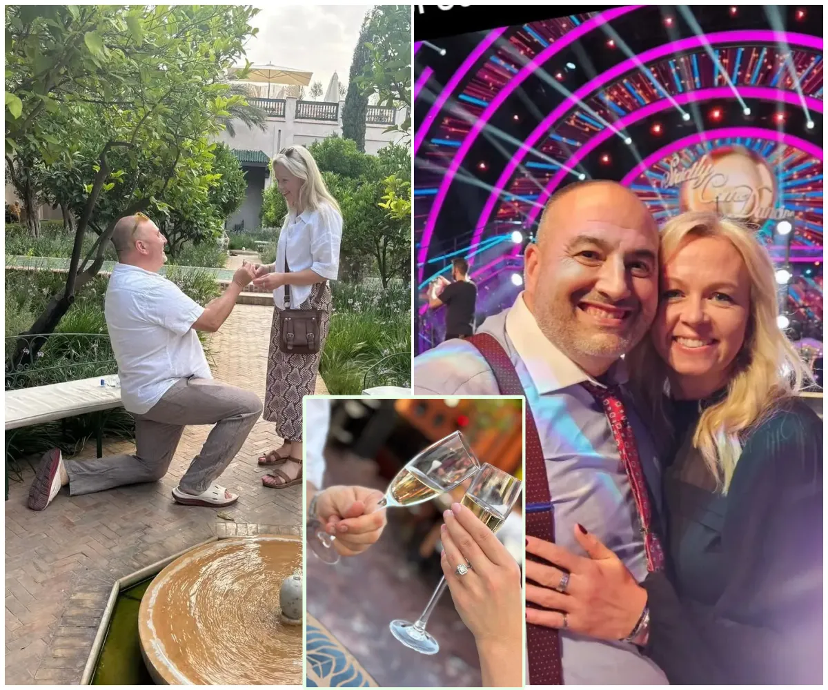 “From my darkest days to the happiest ‘yes’ of my life” – Strictly star Wynne Evans gets engaged in Morocco after BBC axe scandal and mental health battle, as he praises fiancée Liz Brookes for ‘standing by me when the lights went out’ - suong