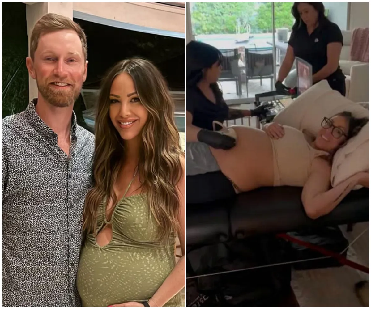 “She finally showed her beautiful face” – Kristen Doute shares intimate new photos of baby girl and emotional ultrasound moment as she prepares to give birth any day now: “She’s like Luke’s little twin” - suong