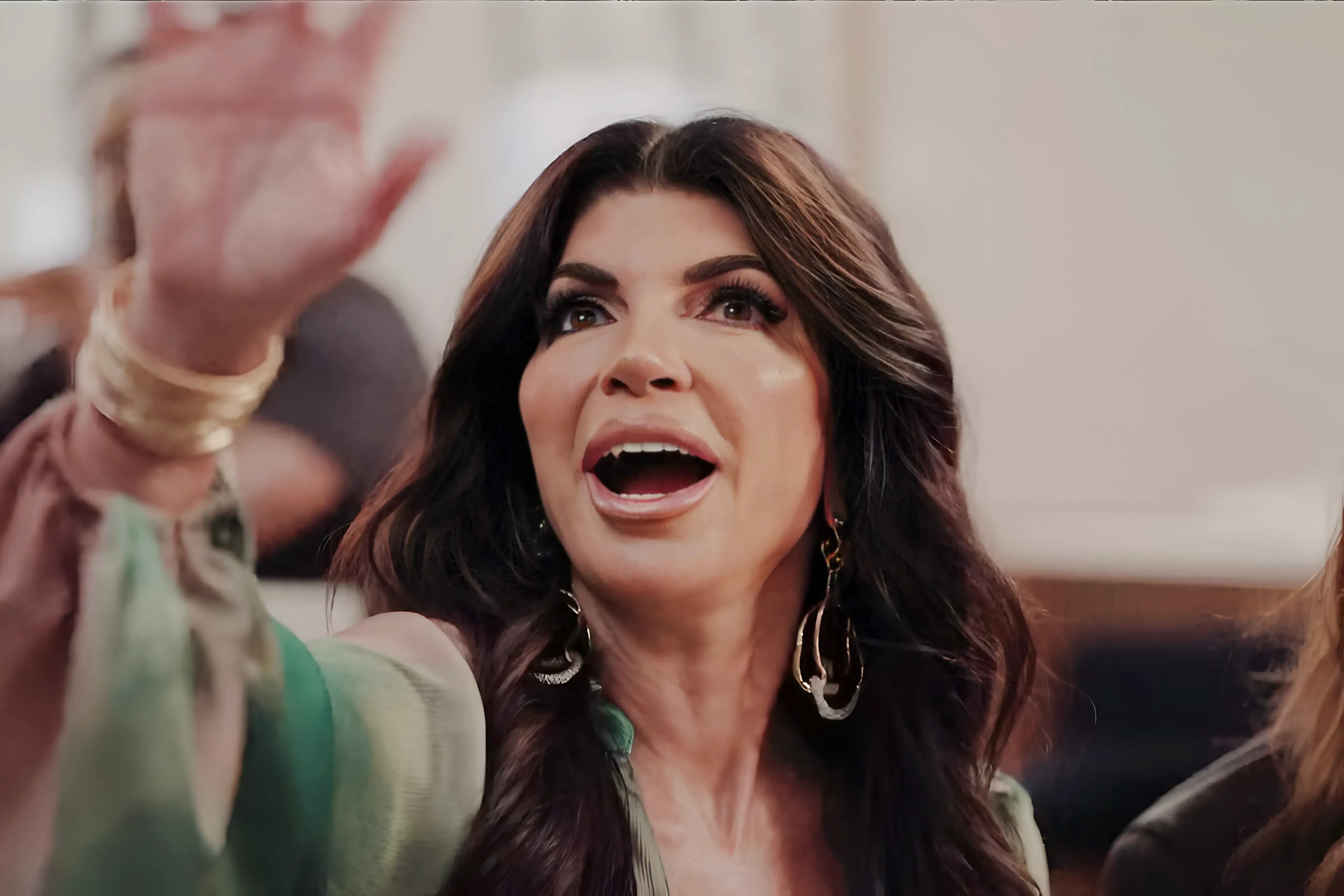 Teresa Giudice Calls Out a Crew Member in Fourth Wall-Breaking Moment on Next Gen NYC