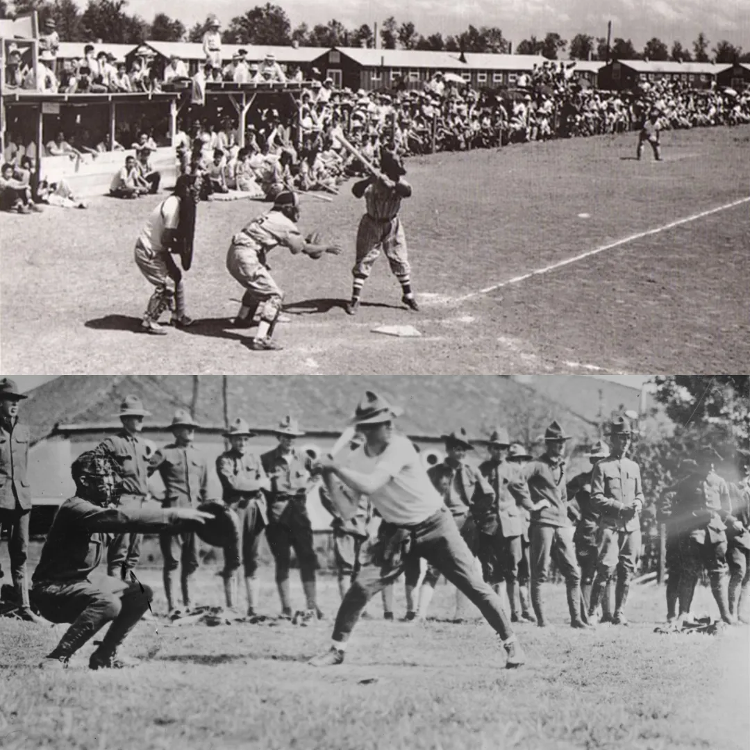 American Soldiers Playing Baseball in New Guinea During World War II: A Moment of Respite Amidst Chaos