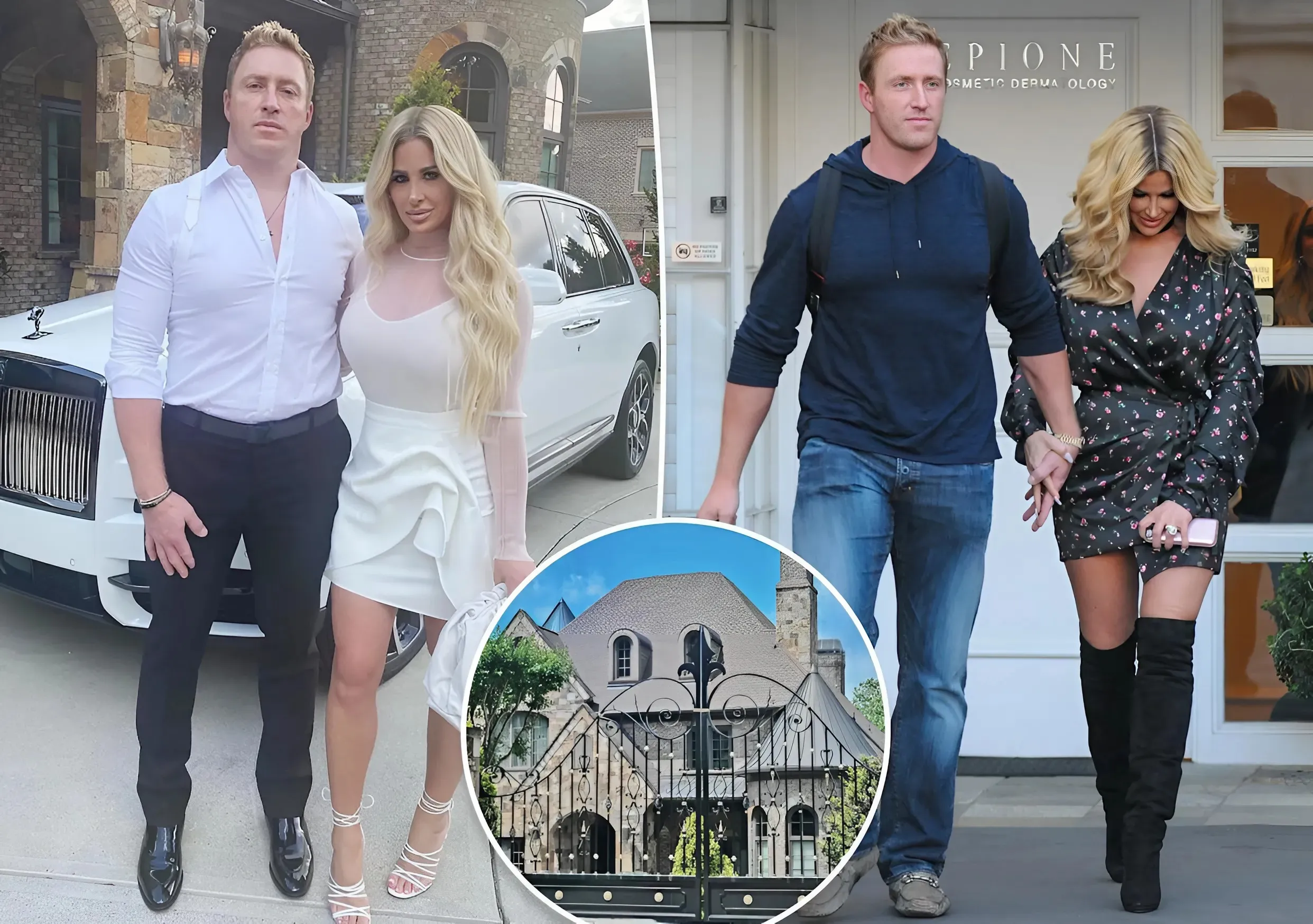 Kim Zolciak and Kroy Biermann forced to move out of foreclosed mansion by US Marshals