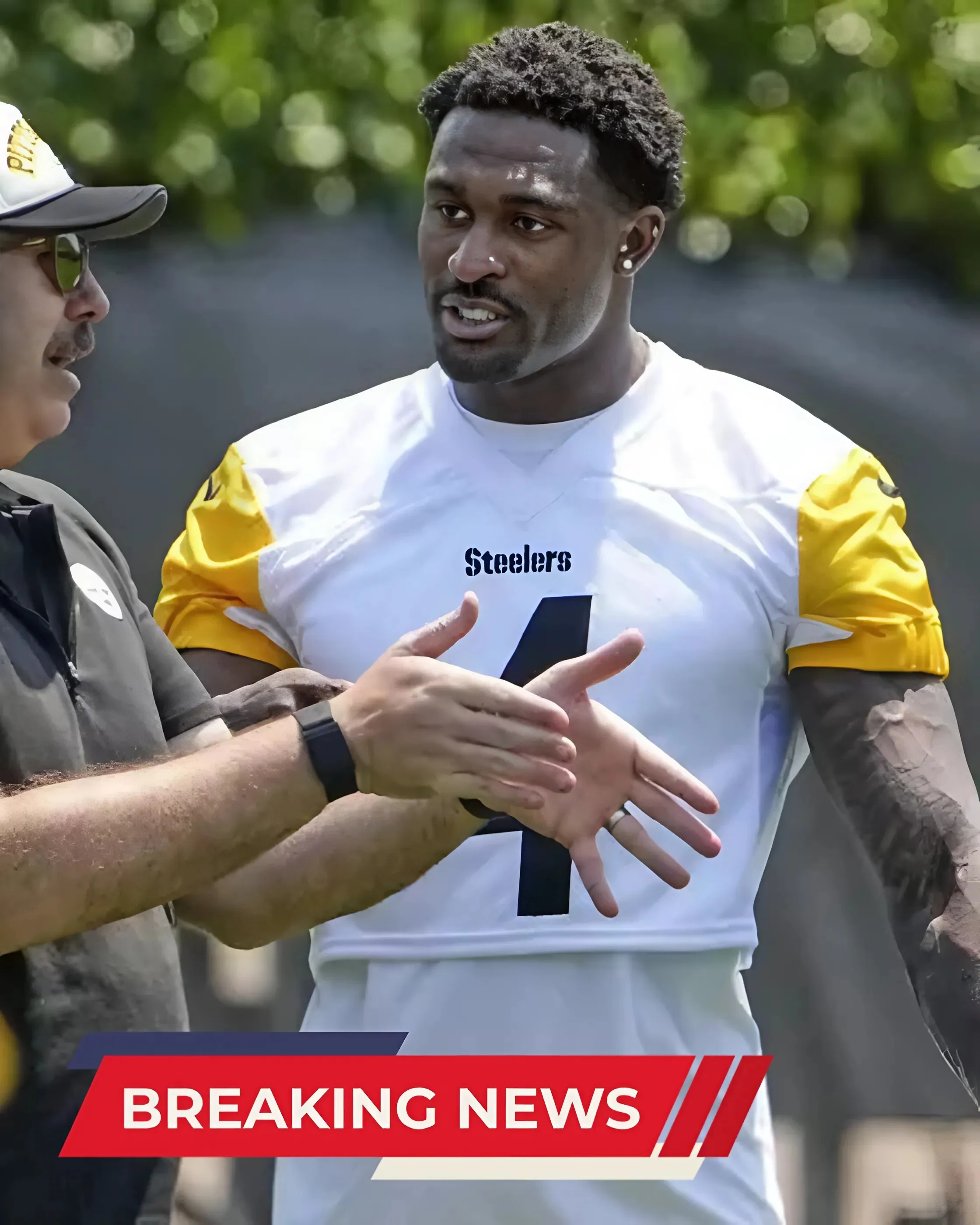 It didn't take DK Metcalf long to show the Steelers what they're getting in their new wide receiver