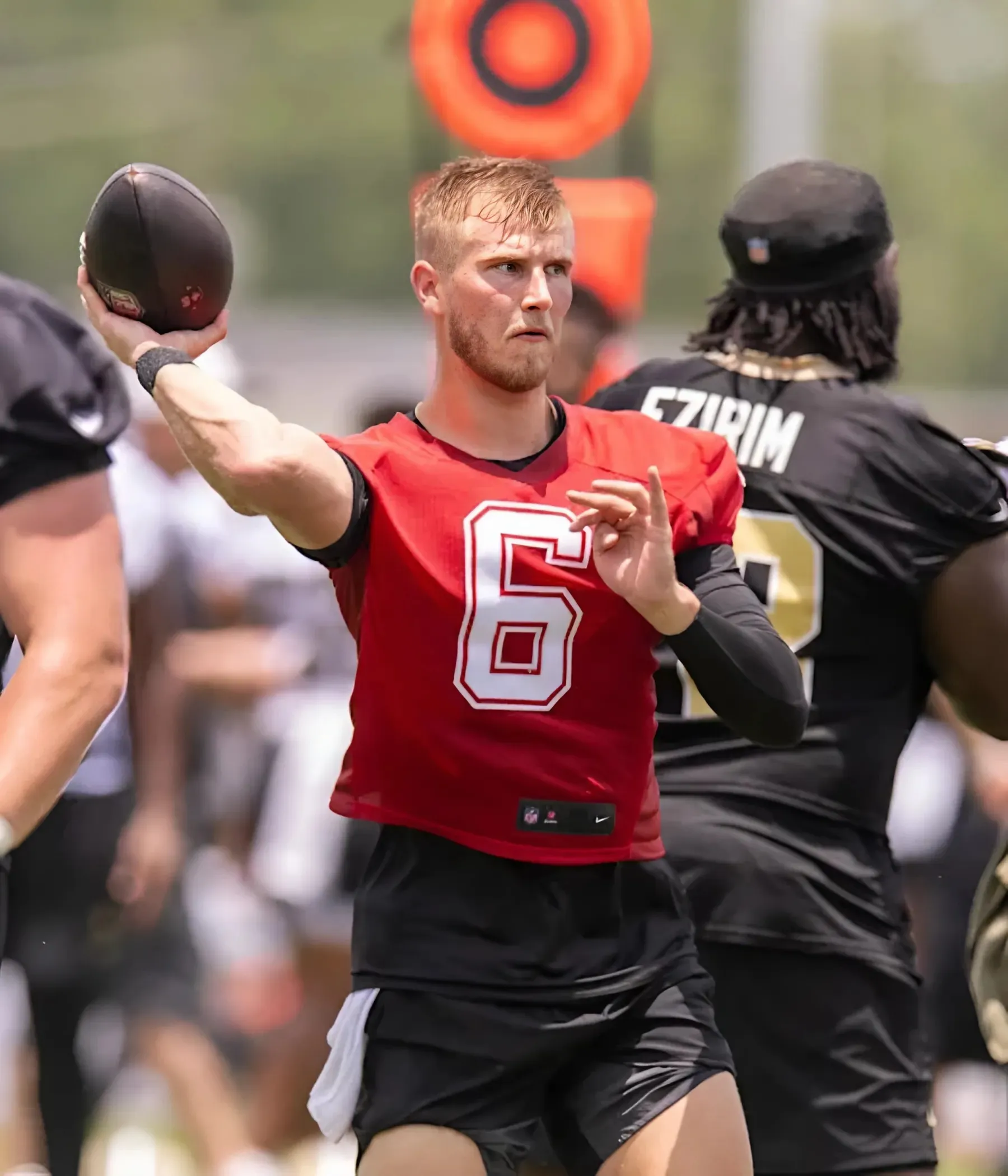 Tyler Shough, Spencer Rattler Turning Heads At Saints Camp