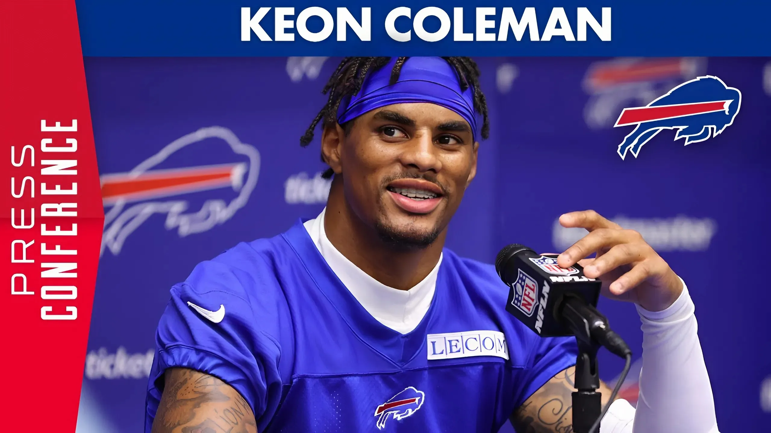Keon Coleman gives brutally honest response about his own rookie performance