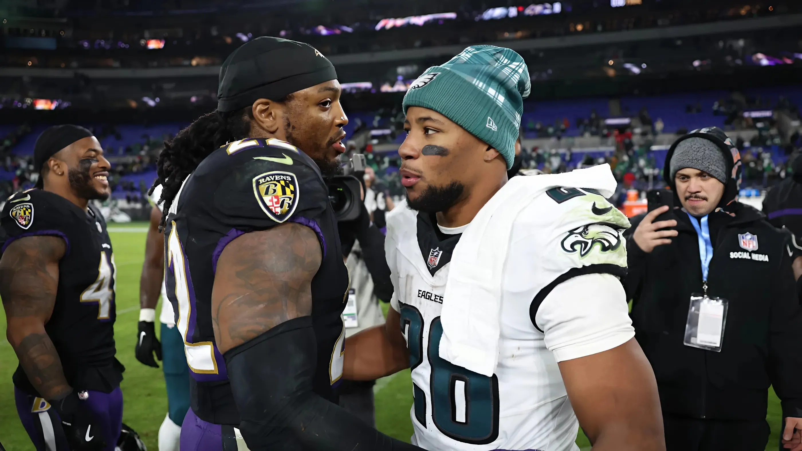 Even after Saquon’s historic season, he still needs Derrick Henry’s guidance