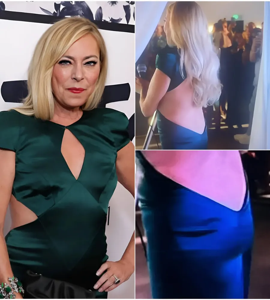 Sutton Stracke fined $20,000 after “inappropriate” backless gown caused commotion at elite fashion gala — officials say “it crossed the line from couture to indecent”