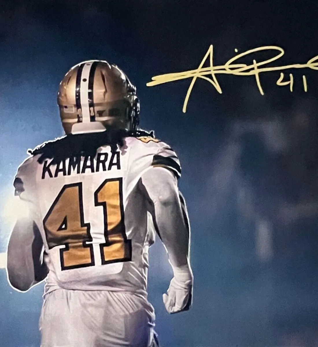 New Orleans Saints running back Alvin Kamara prepared for workload, as always