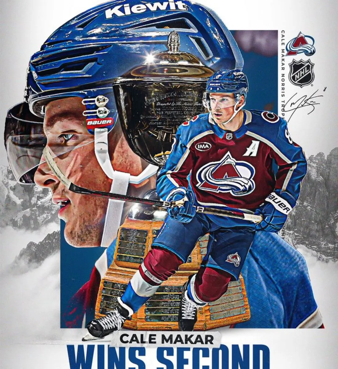 Avalanche’s Cale Makar surprised with ‘special’ Norris Trophy honor