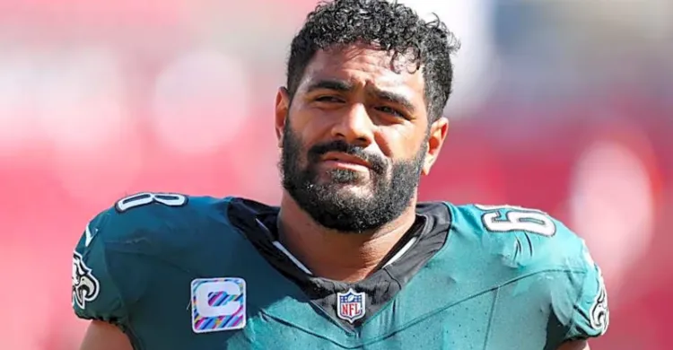 Jordan Mailata had a minicamp practice he would like to forget