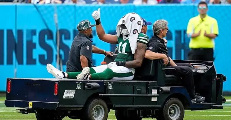 Jets’ young star pass rusher on pace to return from injury for Week 1