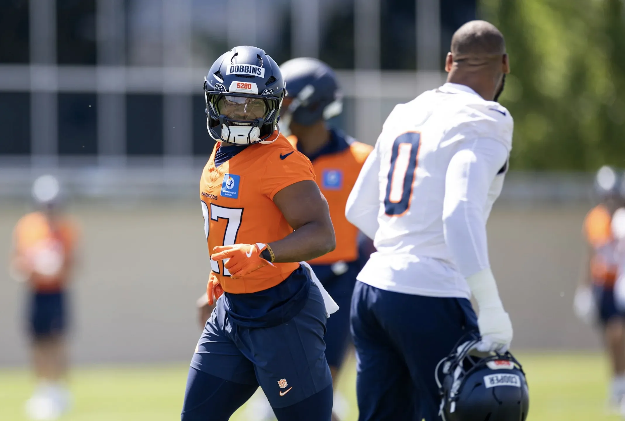 Broncos rookie RB had impressive response to team signing JK Dobbins