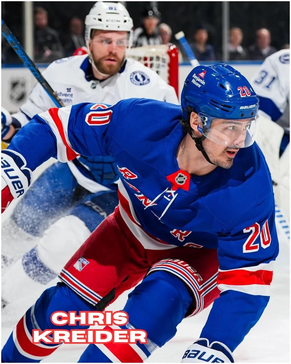 Rangers in ‘advanced’ trade talks to send Chris Kreider to Ducks