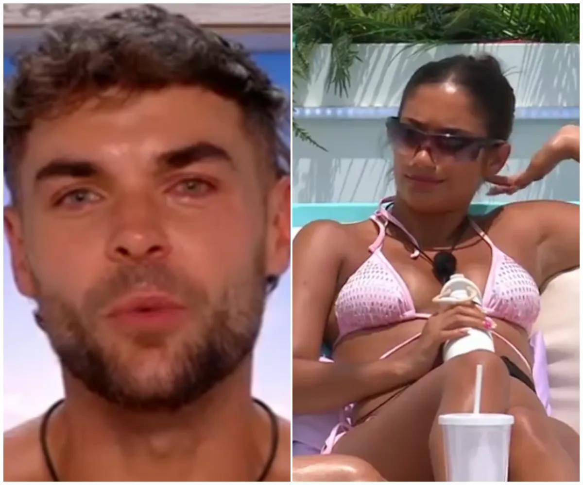 “Harry looks like he’s been crying” – Love Island bombshell leaves fans worried after brutal Hideaway betrayal as red-eyed star hides behind sunglasses in emotional fallout - suong