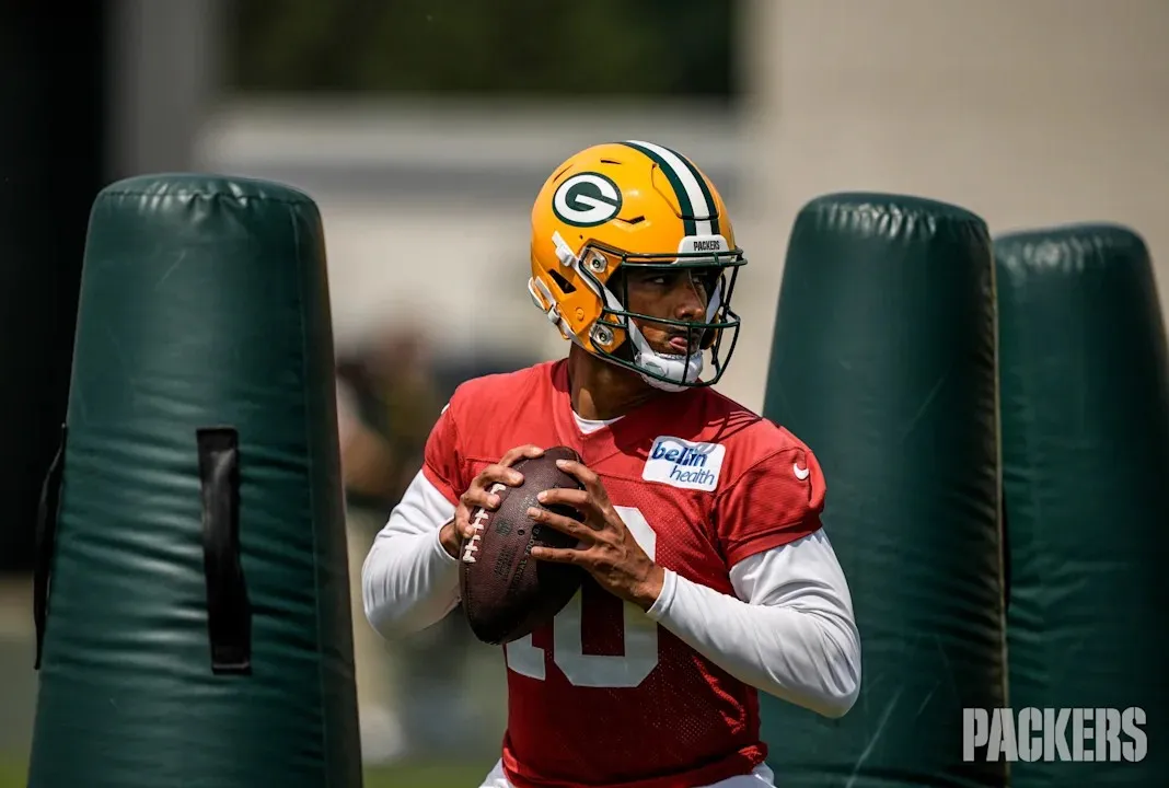 Green Bay Packers Share Rare Minicamp Video of Jordan Love 70-Yard Bomb to New Wide Receiver