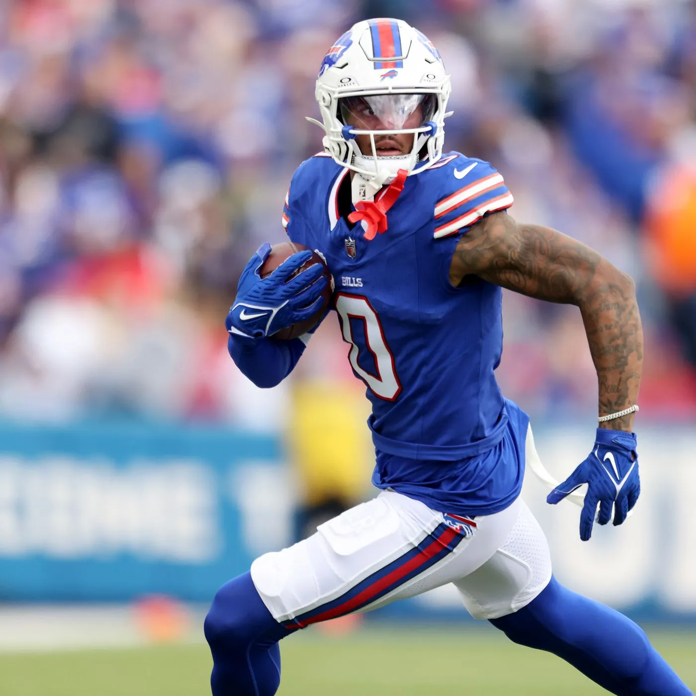 Keon Coleman gives brutally honest response about his own rookie performance