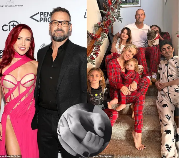 Brian Austin Green's fiancee reveals if they've met his ex Megan Fox's newborn baby
