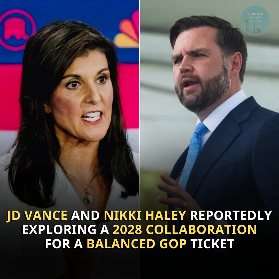 JD Vance and Nikki Haley Exploring a 2028 Collaboration to Unite the GOP