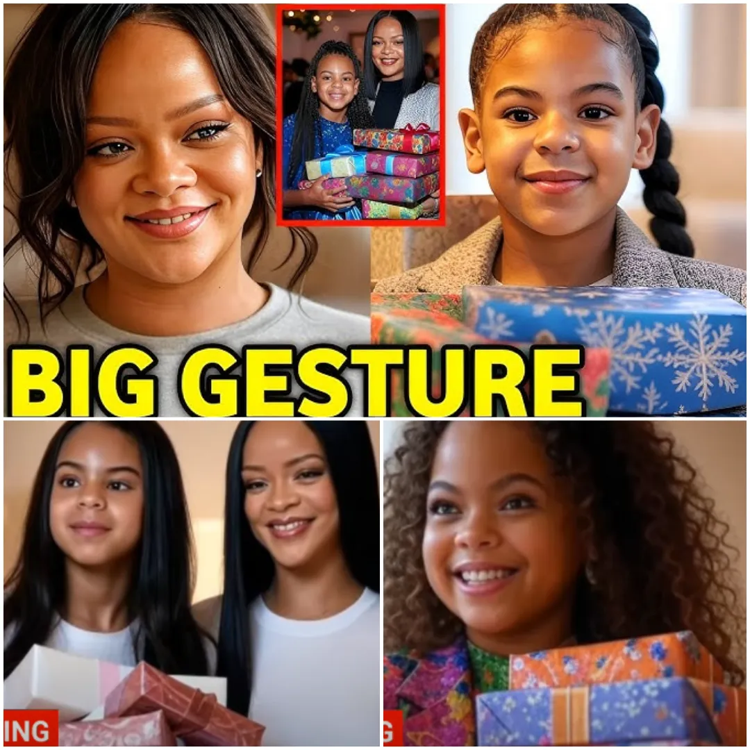 BEAKING NEWS: Blue Ivy Makes Social Media Go Crazy When She Sends Luxurious Gifts To Rihanna And Her Two Sons On A Special Occasion!