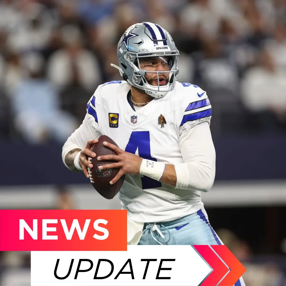 Cowboys QB Dak Prescott Faces Backlash Over Super Bowl Message
