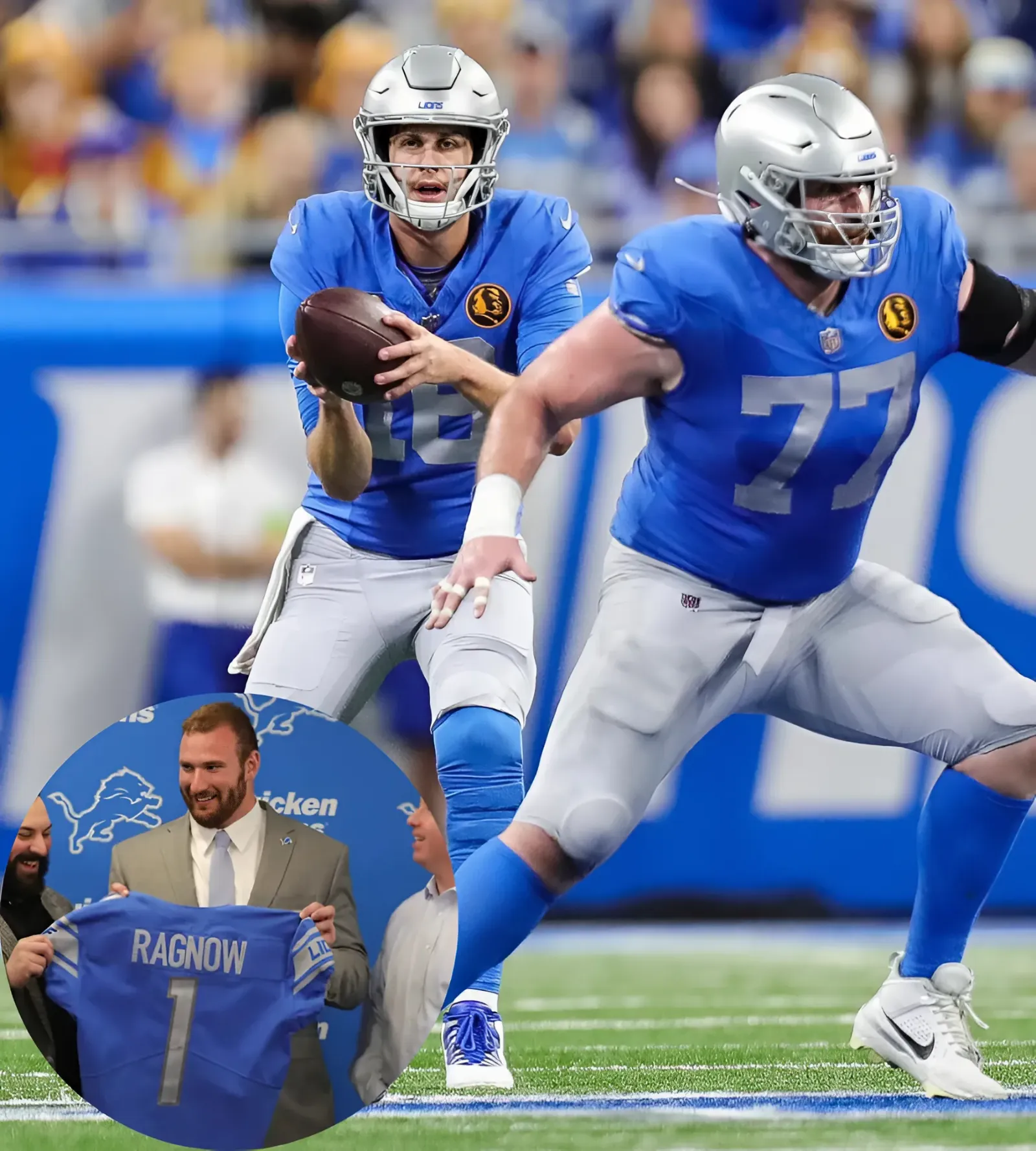 Detroit Lions GM Reacts to Retirement of Frank Ragnow