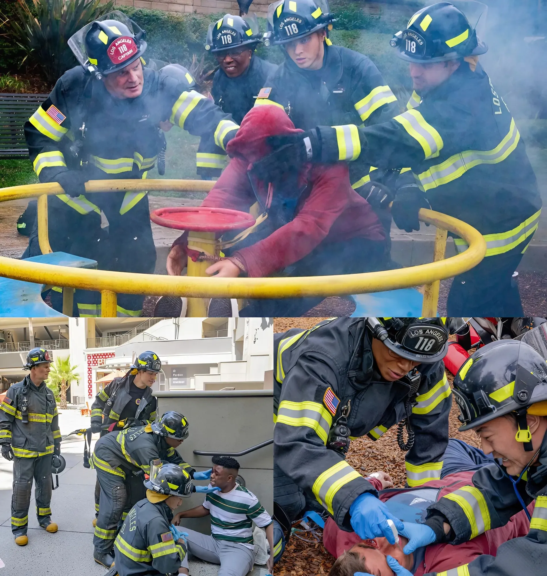 Is Chimney Ready to Be Captain on ‘9-1-1’? Kenneth Choi & Aisha Hinds Weigh In